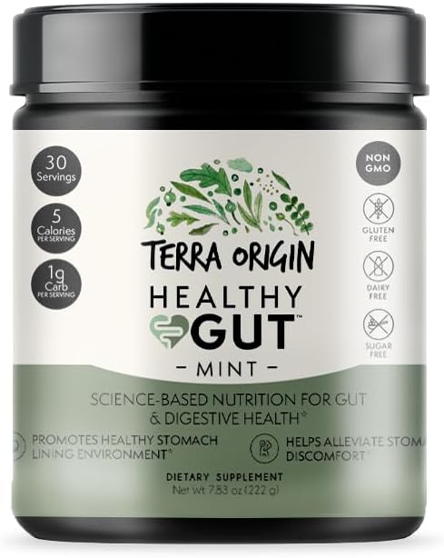 TERRA ORIGIN Healthy Gut Powder (Sabor Berry) - 30 Raciones