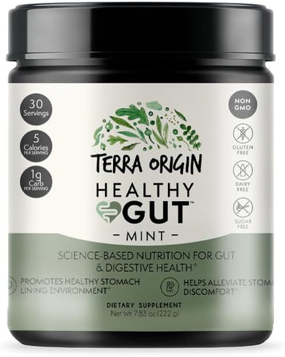 TERRA ORIGIN Healthy Gut Powder (Sabor Berry) - 30 Raciones – Image 10