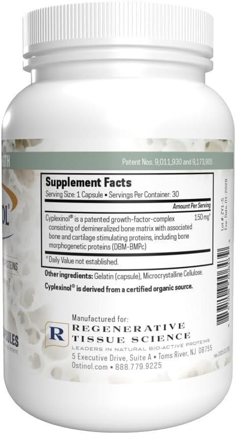 Ostinol Standard 150mg – Complejo Bioactivo de Proteínas para Huesos y Articulaciones