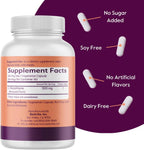 BESTVITE L-Glutathione 500mg, 60 Vegetable Capsules - Stearate-Free - Vegan - Non-GMO - Gluten-Free