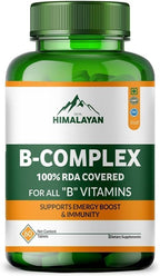 Complexo de Vitaminas B a Base de Plantas con B12 Metilada 1000 mcg - 60 Comprimidos Sublinguales