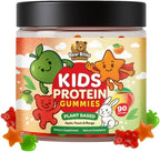 Bear Bites Gummies - Gomitas Proteicas Vegetales para Niños - Sin Azúcar, Veganas, con Vitamina C - 90 Unidades