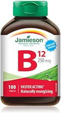 Jamieson Vitamina B12 Metilcobalamina 250mcg, 100 Tabletas