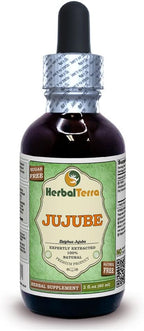 Jujube (Ziziphus Jujuba) Glicerito - Extracto Líquido Sin Alcohol - 5x60 ml