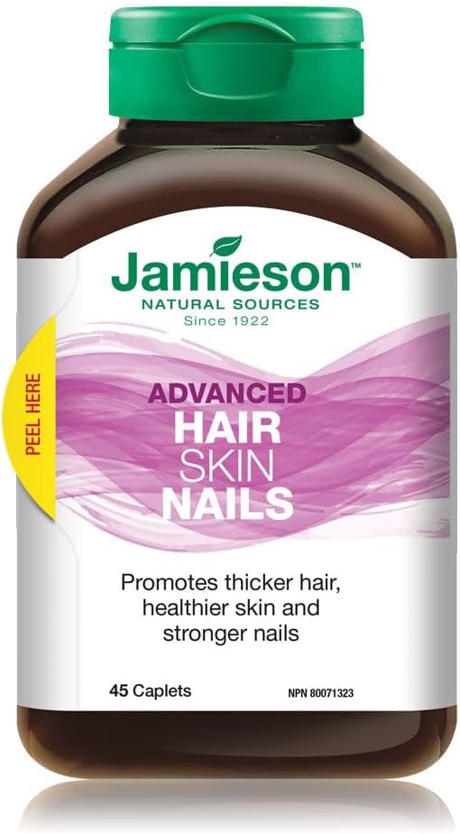 Jamieson Cabello, Piel y Uñas Avanzado, 45 Cápsulas