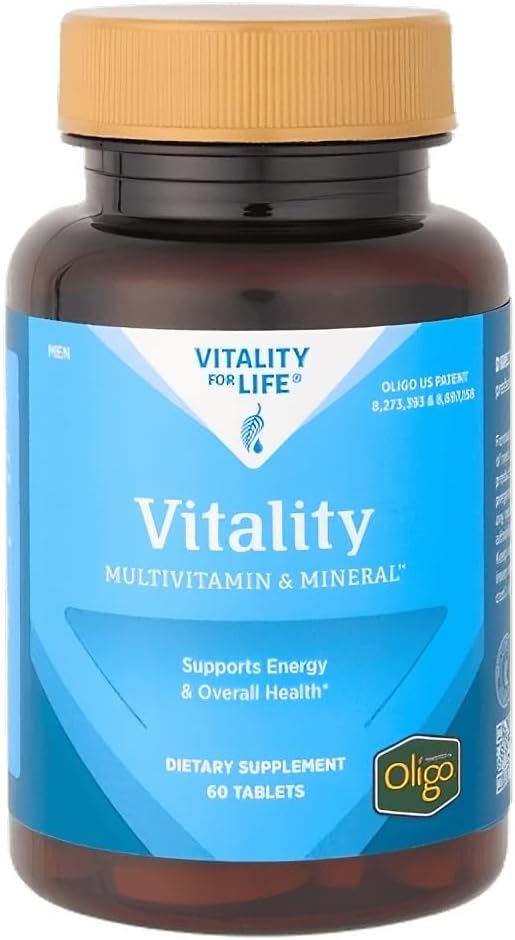 Melaleuca Multivitamínico y Mineral para Hombres, con Oligo (60 Comprimidos)