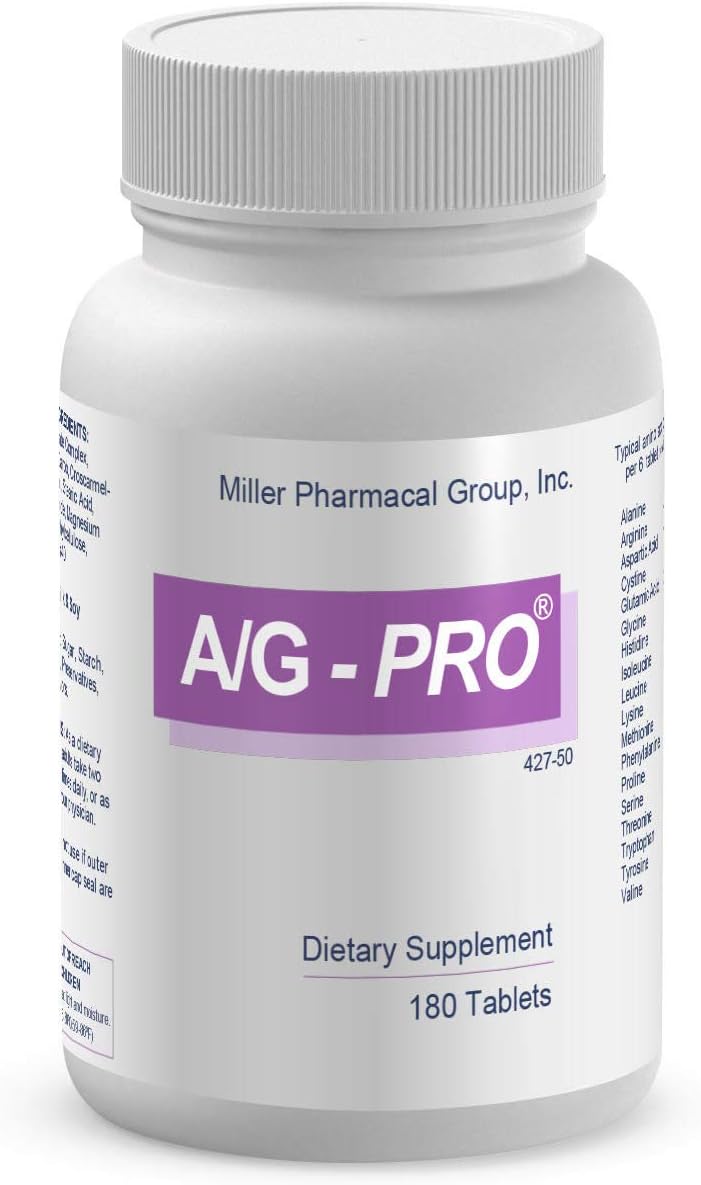 Miller Pharmacal A/G Pro Comprimidos, 180 unidades