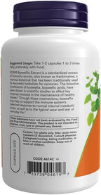 NOW Foods, Boswellia Extract, 250 mg, 120 Veg Capsules