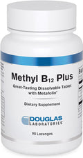 Douglas Laboratories Methyl B12 Plus | 90 comprimidos bucales de metilcobalamina