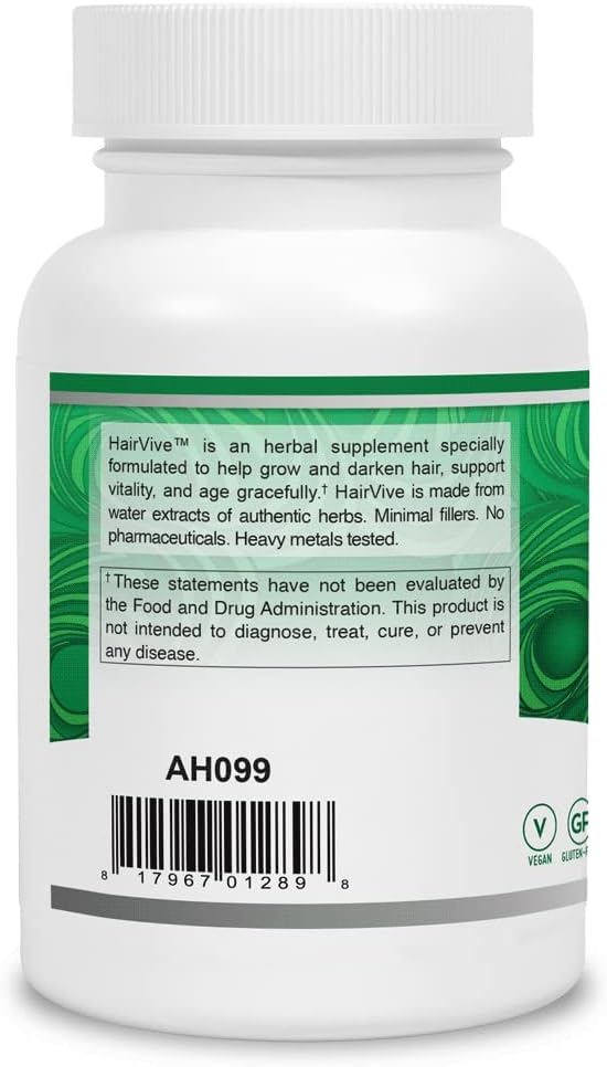 HairVive Capsules 80 Veggie Capsules - Pack of 2