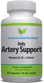 Artery Support - Vitamina K2 y D3 para la Circulación - 60 Cápsulas