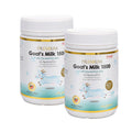 HI WELL Premium Goat's Milk 1500 - Pack de 2 - 300 Comprimidos - Sabor Fresa