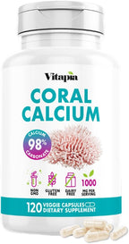 Vitapia Coral Calcium 1000mg - 120 Cápsulas Veganas