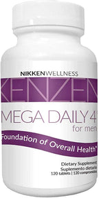 NIKKEN Mega Daily 4 for Men - Antioxidantes Naturales - 120 Comprimidos