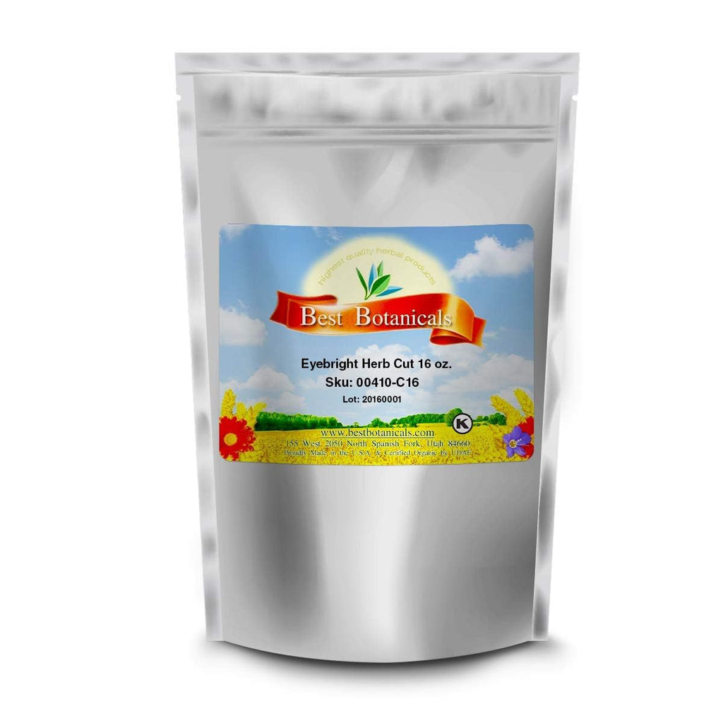 Mejores Botánicos Eufrasia Hierba Cortada 16 oz