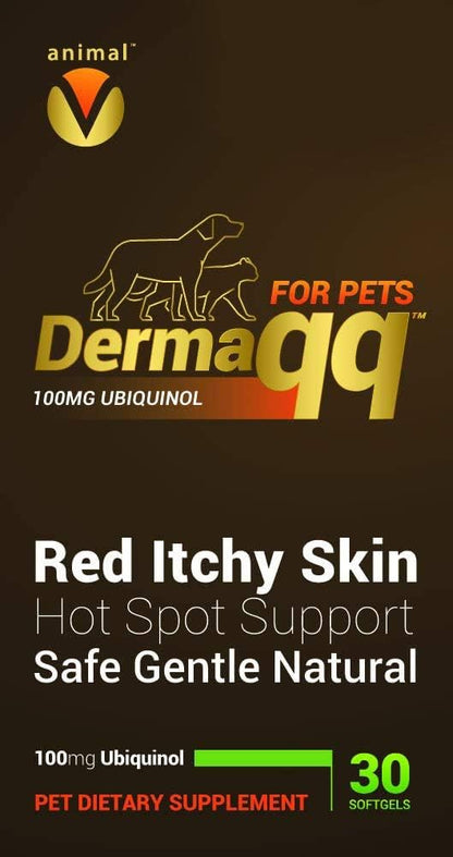 Dermaqq Ubiquinol para Perros y Gatos – – Reducción de la caída del pelo: Al mejorar la salud del folículo piloso, – Image 2