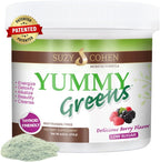 Yummy Greens Drink Mix - Mezcla de Verduras, Algas, Frutas y Probiótico