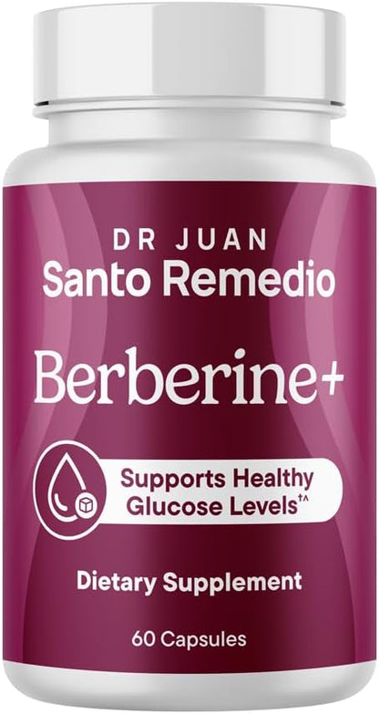 Santo Remedio Berberina, Suplemento – Berberina HCl: un alcaloide natural que apoya el metabolismo de los – Image 1