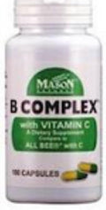 Mason Natural Complejo B con Vitamina C 100 un.