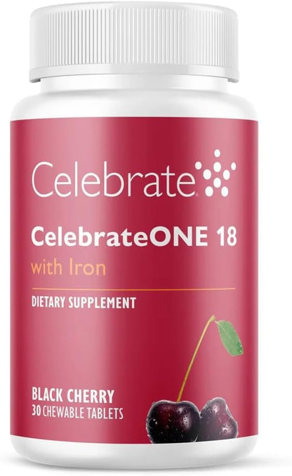 CelebrateONE Multivitamínico Bariátrico – Dosis de hierro adaptada: Con 18 mg de hierro, es perfecto para mantener – Image 1