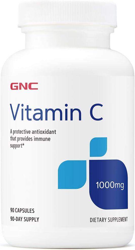 GNC Vitamina C 1000 mg, 90 cápsulas