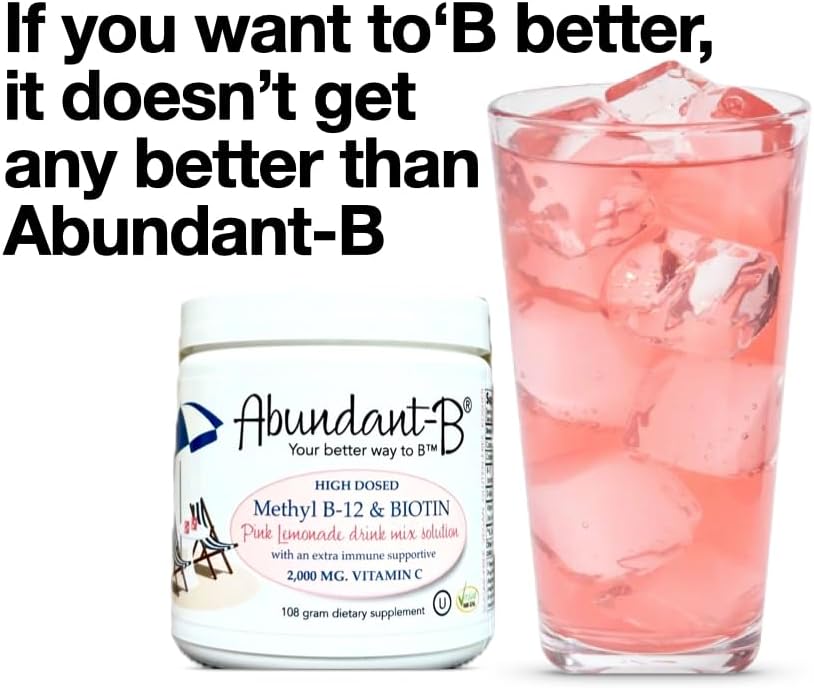 Sufficient-C Abundant-B: Metil B-12 y Biotina en Limonada Rosa