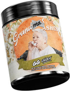 Gamer Supps GG Energy - Grandma's Ashes (100 Servicios) - Mezcla de energía y nootrópicos para gaming, baja en calorías, sin azúcar, con cafeína y vitaminas