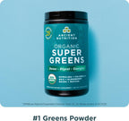 Ancient Nutrition Super Greens Powder Orgánico, 25 porciones (200g)