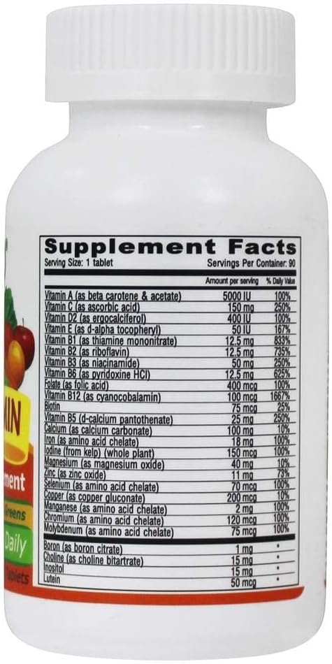 DEVA Multivitamínico y Mineral Vegano - 90 Comprimidos