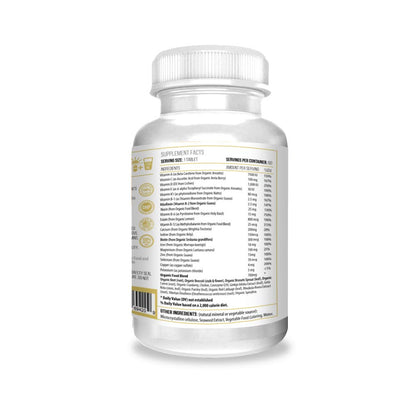 Actif Organic Multivitamin for Women Age 30+ with 30 Organic Vitamins and Organic Herbs, Non-GMO, Made in USA, 2-Month Supply – Image 3