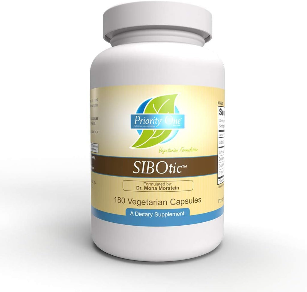 Priority One Vitamins SIBOtic™ (180 Cápsulas) - Fórmula Clínica para el Equilibrio Bacteriano Intestinal