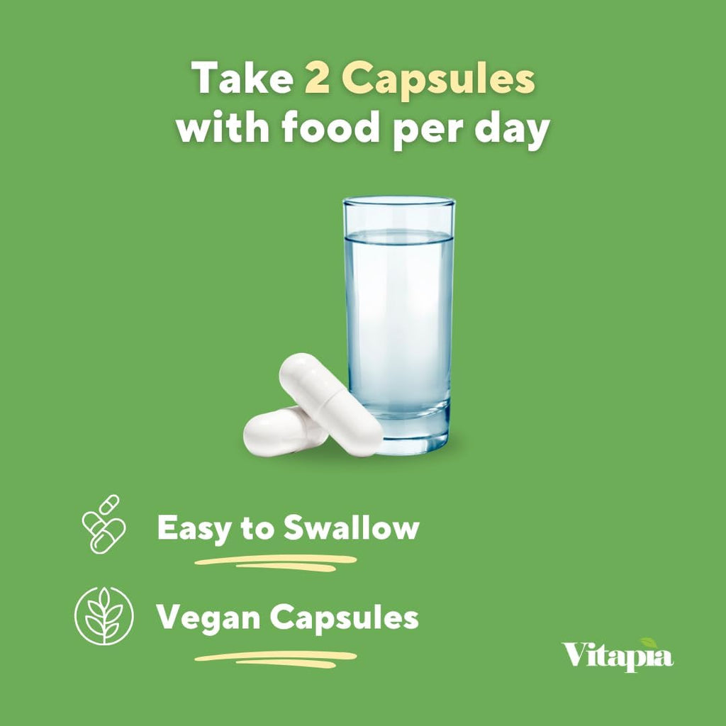 Vitapia Extracto de Okra 10:1 - 120 Cápsulas Veganas - Salud Cardíaca y Digestión