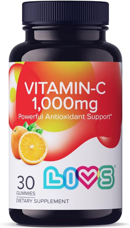 Vitamina C 1000 mg Gominolas para Niños y – Apoyo inmunitario: La vitamina C contribuye al funcionamiento normal – Image 1