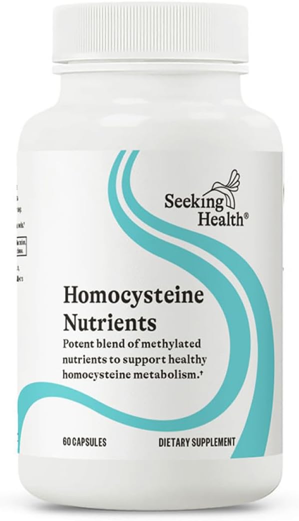 Seeking Health Homocysteine Nutrients, 60 Cápsulas