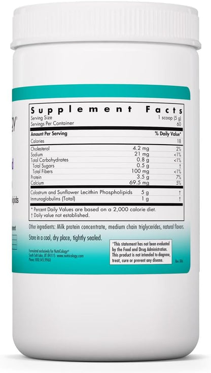 Allergy Research Group NutriCology Phospholipid Colostrum Powder - Calostro Bovino - 300 g – Image 2