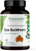EMERALD LABS Sea Buckthorn - Suplemento Dietético con Vitaminas C, E y Omega 7 - 60 Cápsulas Vegetales (30 días)