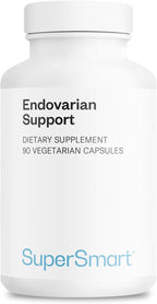 Supersmart Endovarian Support (Fórmula Avanzada) - Suplemento Natural con PEA, NAC, ALA, Magnesio, Trans-Resveratrol | No GMO y Sin Gluten - 90 Cápsulas Vegetales