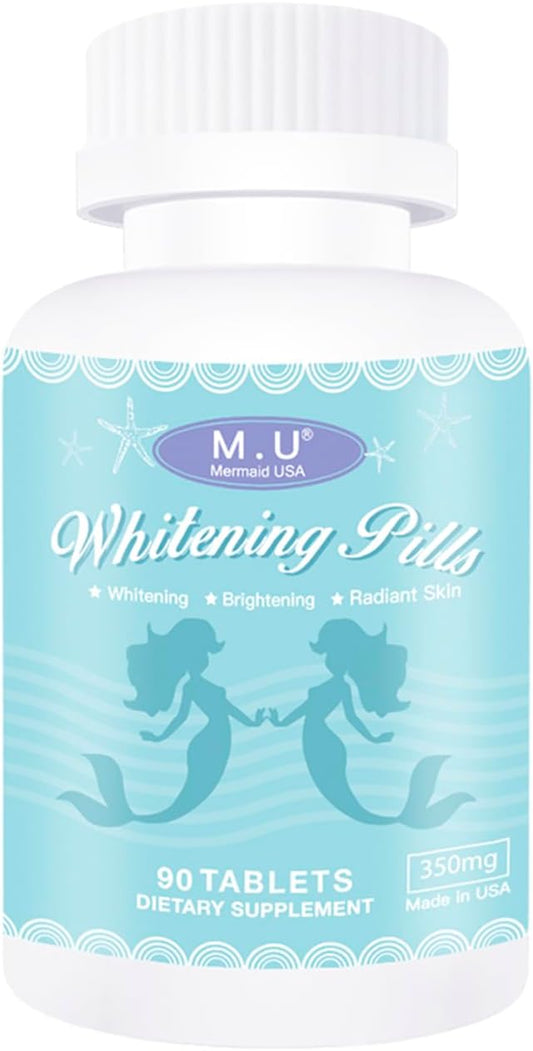 M.U TOP 1 Whitening Pills 3 Times Stronger Than Glutathione-