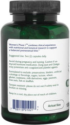 Vitanica Women's Phase I - Apoyo Premenstrual Vegano, 120 Cápsulas