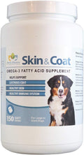 Pet’s Choice Pharmaceuticals Skin & Coat, Omega-3 Soft Chews para Perros Grandes y Gigantes, 150 unidades