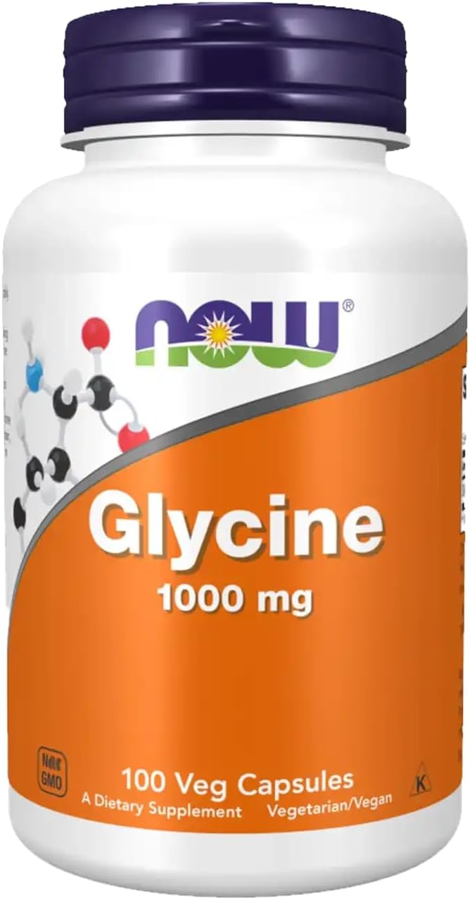 NOW Foods Glicina, 100 Cápsulas
