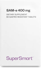 Supersmart SAM-e 400 mg (80% Isómero Activo S,S) - 60 Comprimidos Recubiertos Entéricos