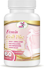 Pueraria Mirifica Cápsulas, 1000mg diarios, Extracto Orgánico de Raíz, 60 Cápsulas Veganas