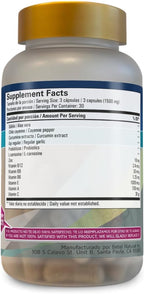 Betel Natural Premium Gastribye Cápsulas – Soporte Natural para el Estómago – 1500 mg