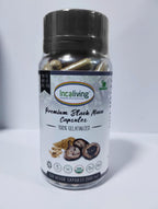 Incaliving Black Maca Veggie Capsules 120ct - Orgánica de Perú