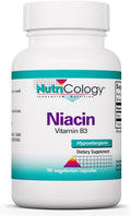 Niacina (Vitamina B3) - Ácido Nicotínico - Complemento Alimenticio 90 Cápsulas