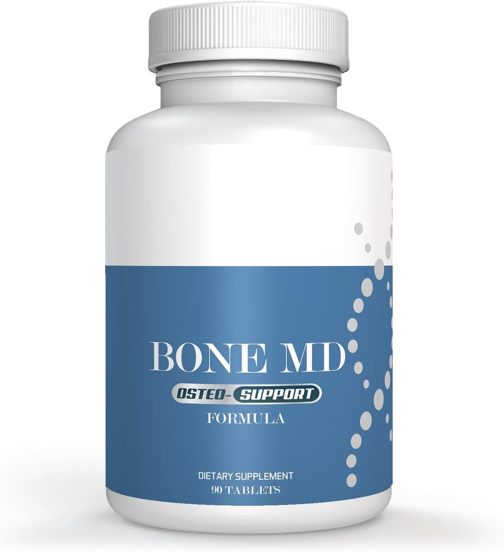 Bone MD Osteo Strength - Suplemento óseo para hombres y mujeres, 90 comprimidos