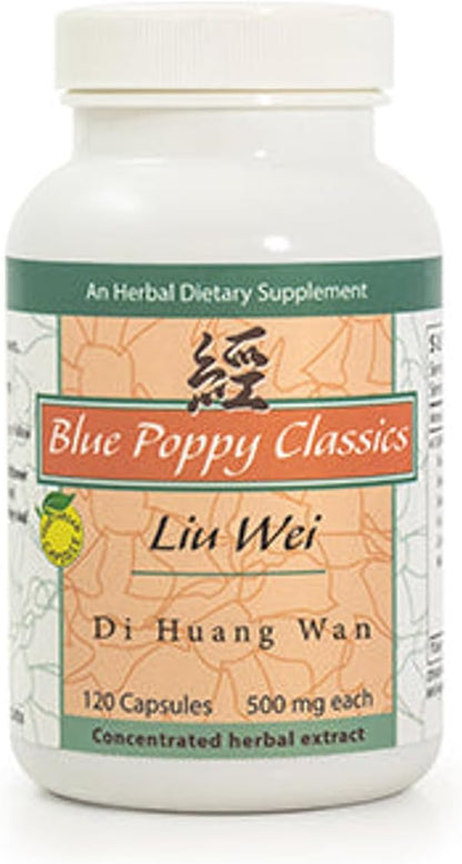 Blue Poppy - Zhi Bai Di Huang Wan, 120 – Rehmannia glutinosa (preparada) – Image 1