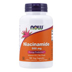 NOW Niacinamida 500 mg, 100 Cápsulas