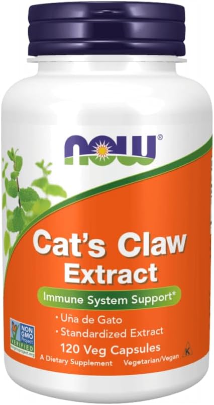 Now Foods - Cat's Claw Extract 10:1 Concentrated - 120 Veg Capsules